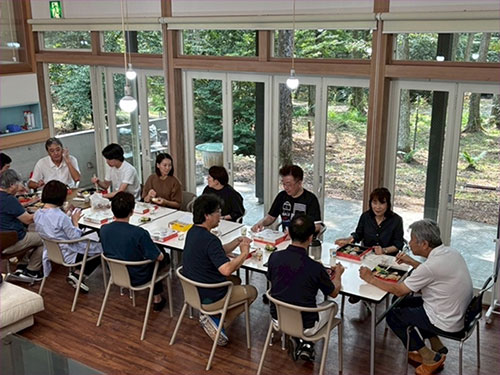昼食風景